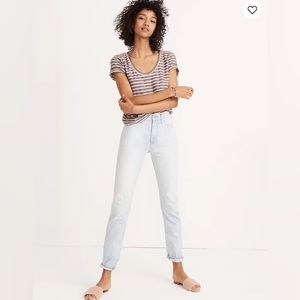 Madewell Perfect Vintage Jean Fitzgerald Wash Size 28 Tall
